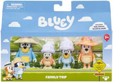 BLUEY S11 HOLIDAY FIG 4PK- FAMILY TRIP